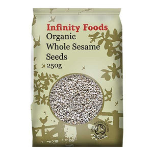 Infinity foods organic hulled sesame seeds 250g