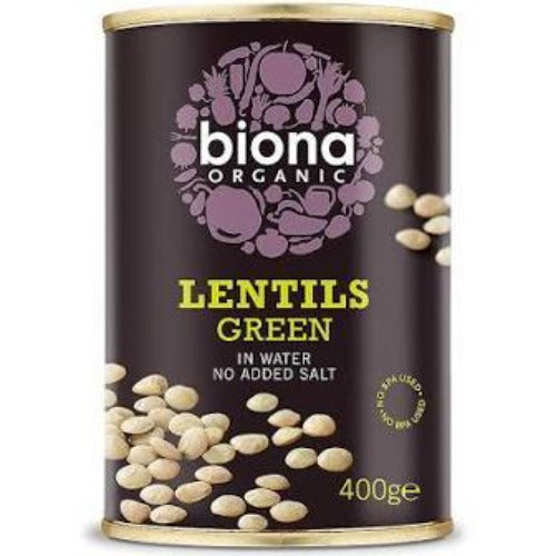 Biona Organic Lentil Green 400g