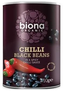 Biona Organic Chilli Black Beans 410g