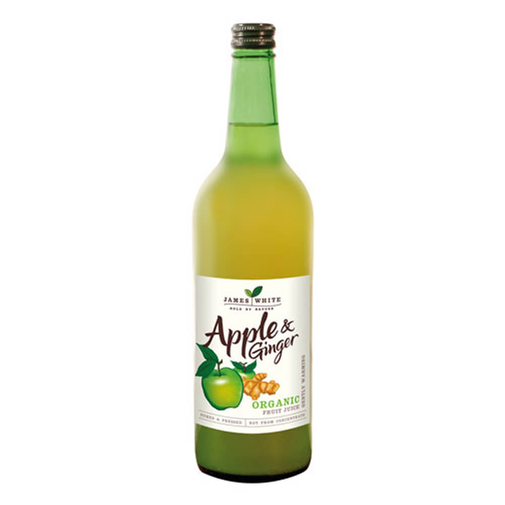 James & White Apple & Ginger  Juices  750ml