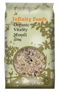 Infinity foods organic vitality muesli 500g