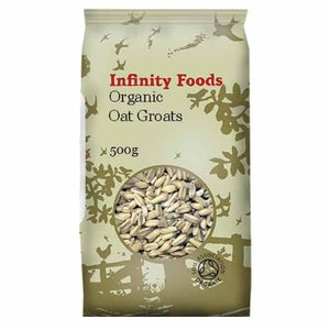 Infinity Foods Organic Oat Groats 500g