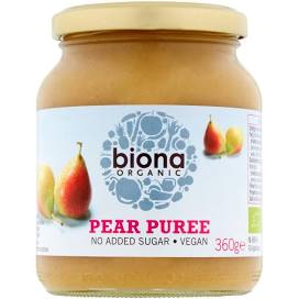 Biona Organic Pear Puree  360g