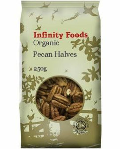 Infinity Organic Pecan Halves 250G