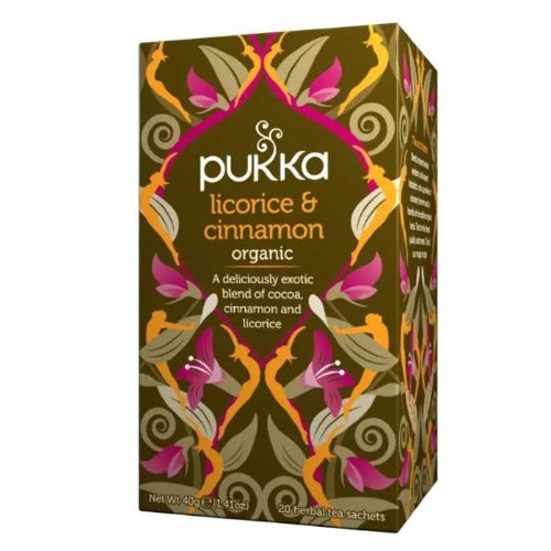 Pukka Organic Licorice & Cinnamon Tea (40g)