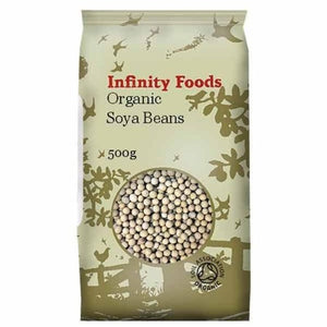 Infinity foods organic soya beans 500g