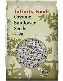 Infinity Organic Sunflower Seeds 250g