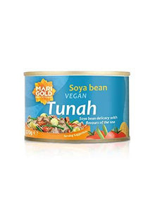 Marigold Vegan Tunah - SOYA Bean Tuna Alternative with Flavours of The Sea - 170g